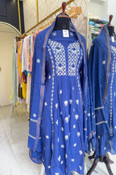 MAL CHANDERI A-LINE SUIT