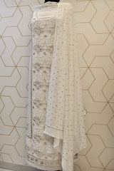 GEORGETTE MOTI MUKAISH SUIT