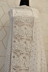 GEORGETTE MOTI MUKAISH SUIT