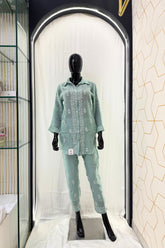 MAL CHANDERI CO-ORD SET