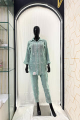 MAL CHANDERI CO-ORD SET