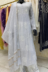 MAL CHANDERI PEARL SUIT