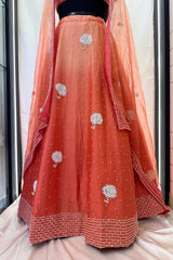 CHANDERI SILK LEHENGA