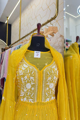 MAL CHANDERI PEARL WORK SUIT