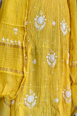 MAL CHANDERI PEARL WORK SUIT