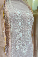 MAL CHANDERI PEARL WORK SUIT