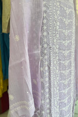 MAL CHANDERI PEARL WORK SUIT