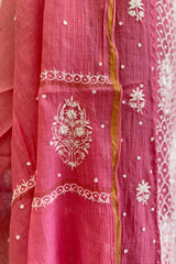 MAL CHANDERI PEARL WORK SUIT